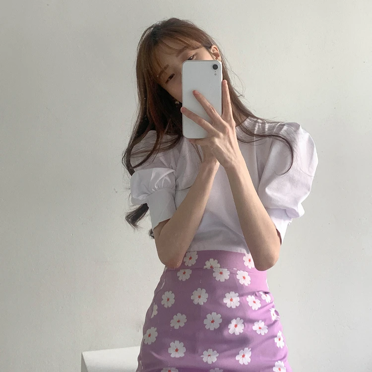 Новинка 2021 летние женские юбки с высокой талией повседневные модные облегающие