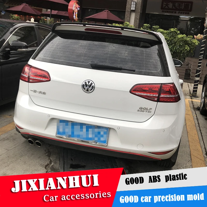 Спойлер для гольфа 2014 2018 Volkswagen Golf 7 5 FZRK ABS пластиковый материал заднее крыло