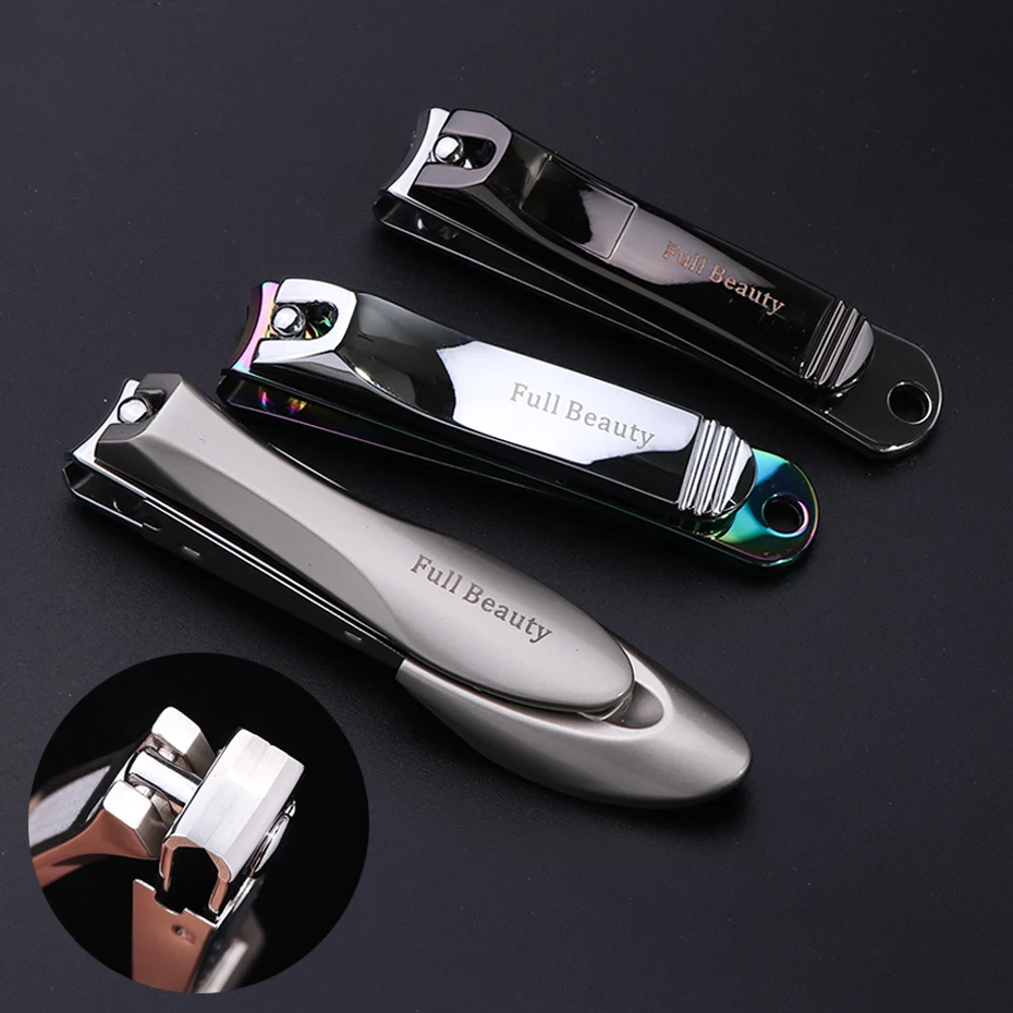 1 шт. профессиональный резак для ногтей из нержавеющей стали щипчики триммеры