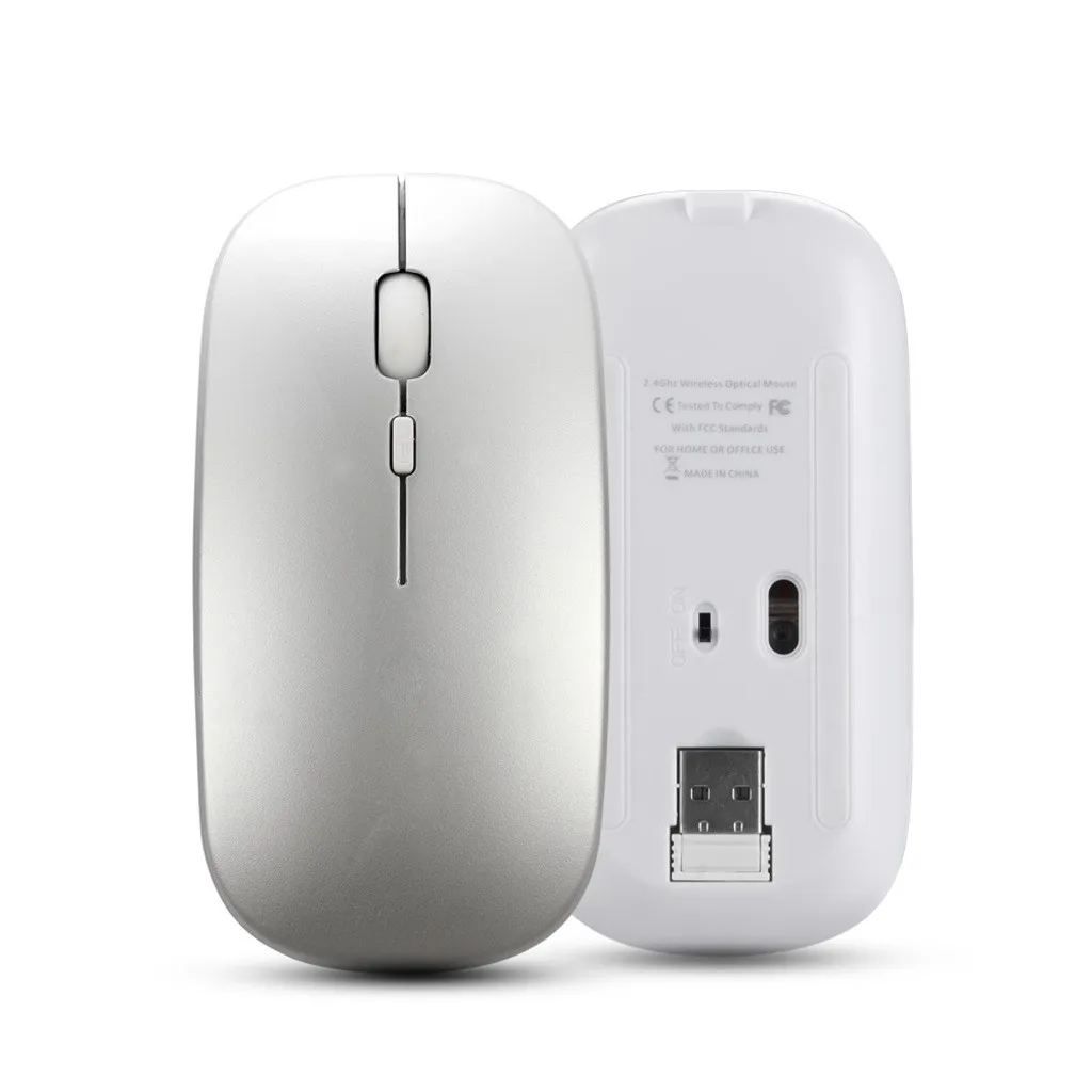 

Wireless Mouse Bluetooth RGB Mouse Rechargeable Computer Mause Silent Ergonomic Mice Gamer USB Optical Mouse For Laptop PC #BL3