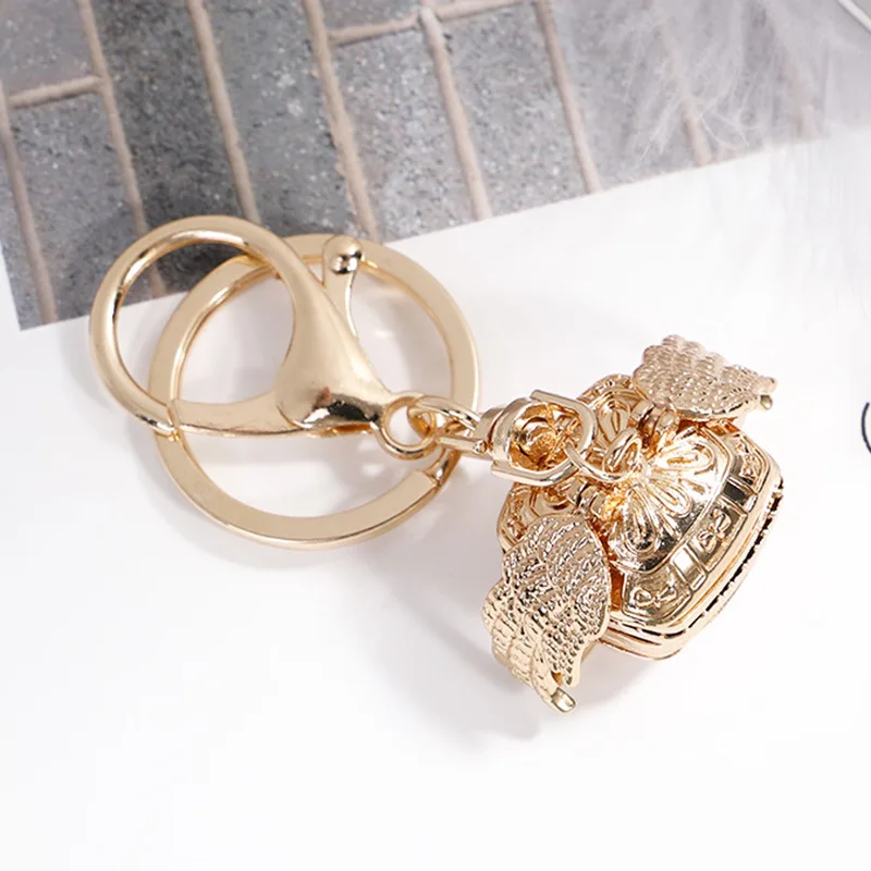 Новинка 2020 креативные мини брелки с фотоальбомом модные для ключей мужские