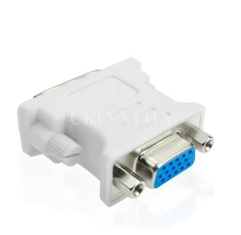 

Переходник DVI 24 + 5 24 + 1 штекер на гнездо VGA HDMI-совместимый с адаптером ATI DVI Переходник VGA для ПК ноутбука 200 шт./лот