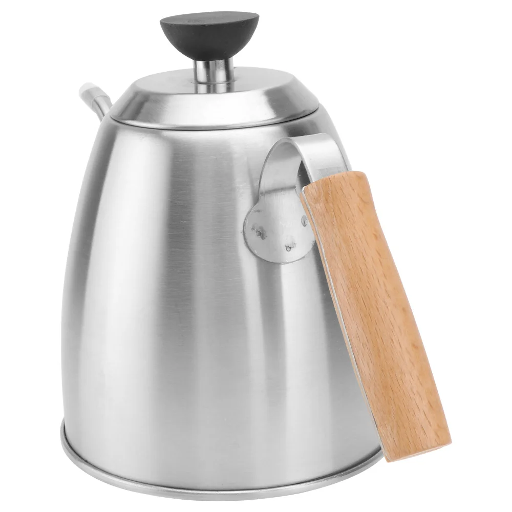 

1Pc Home Tea Kettle Teapot Stainless Steel Hand Punch Pot Practical Coffee Pot