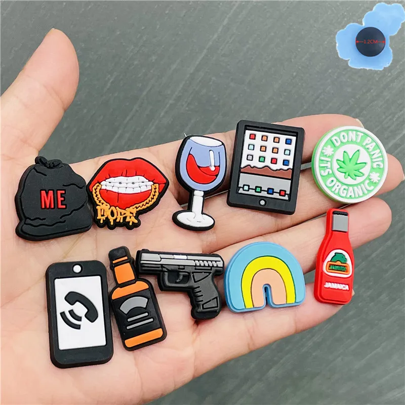 Украшения для обуви из ПВХ мобильный телефон дюйма 1 шт. | Обувь