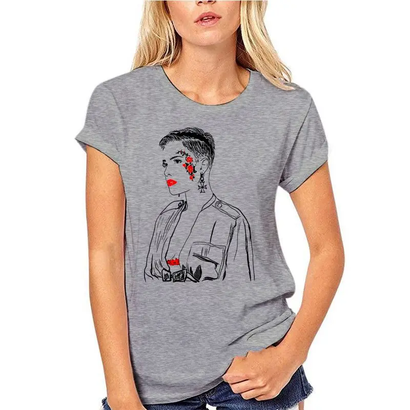 

Men Summer Short Sleeves Casual T Shirt Free Babes & Gents Halsey Gray T Shirt Neutral ) Print Tops Cute Tees One Piece Japan
