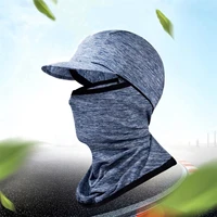 ice silk sunscreen headgear riding mask spring and summer outdoor motorcycle full face sunscreen bib men and women fishing