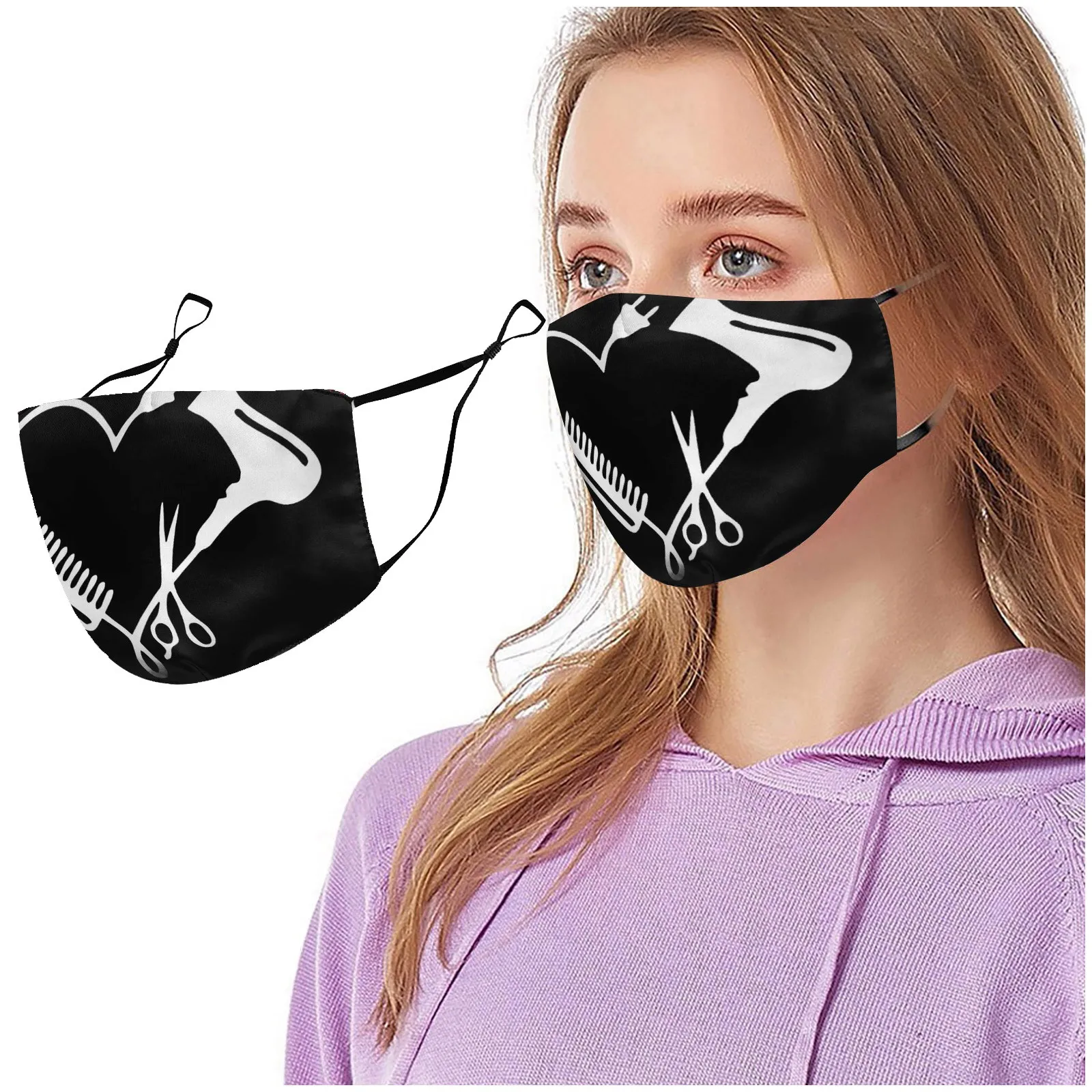 

Activated Carbon PM2.5 Outdoor Mouth Mask Washable Reuse Face Masks Reusable Washable Outdoor Mascarilla De Tela Nios#30