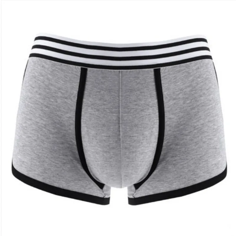 5 шт./пакет без коробки мужские хорошая эластичность трусов в Черный и белый