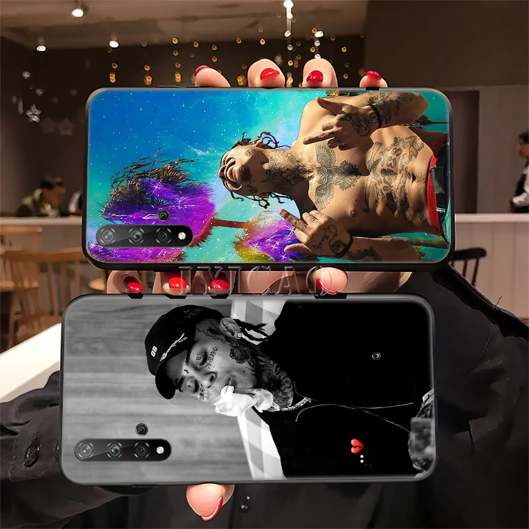 IYICAO Lil небо реперские кепки мягкий чехол для телефона Huawei Honor 9X20 Pro 7A 7C 7X8 9 10 Lite 8X 8C