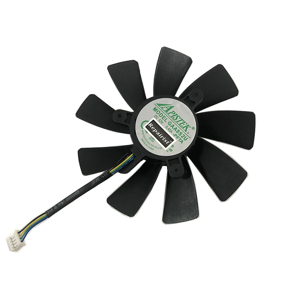87 мм GA92S2H 100 мм GAA8S2U 4Pin охлаждающий вентилятор GPU для ZOTAC GTX 1070 Ti MINI HA 1080 Ti MINI Dual Graphic Card охлаждающий вентилятор