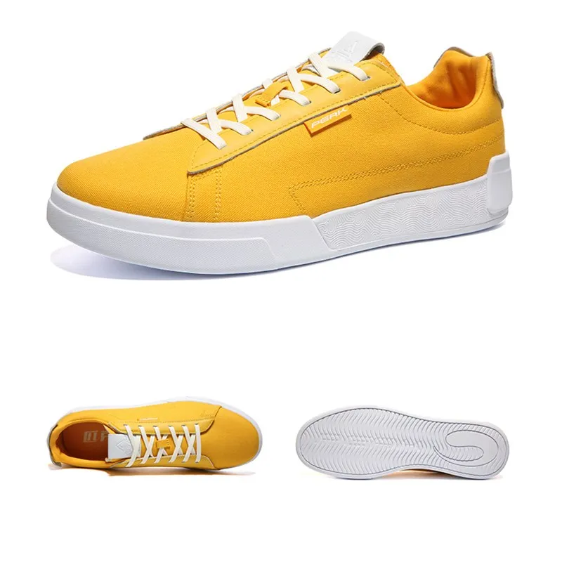 

[exclusive price for members] peak "midsummer" canvas fashion simple couple casual white shoes