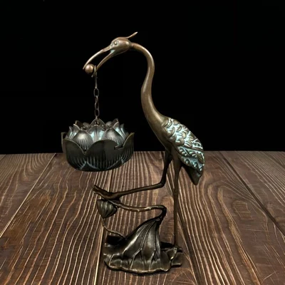 

Подвесная курильница Lotus Zen в стиле ретро с краном для украшения дома