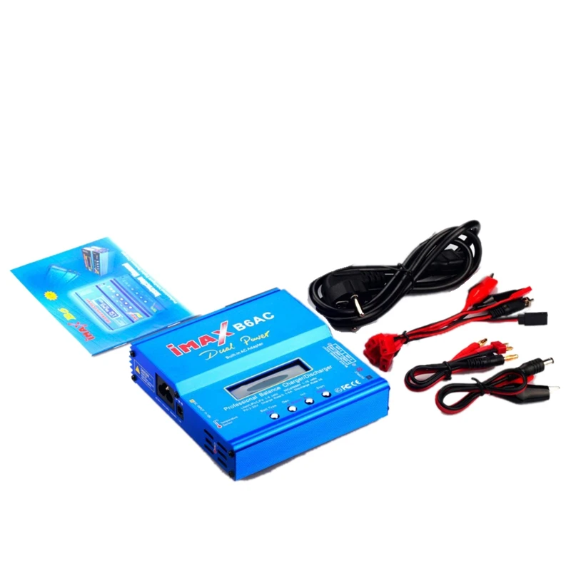 

HTRC IMAX 80W B6AC Intelligent Compact RC Balance Charger/ Discharger T Slots AC to DC Adaptor