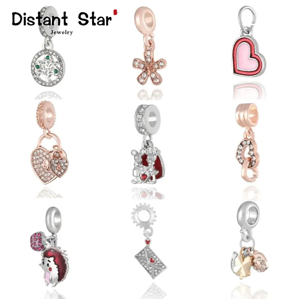 5 шт./лот Новые Подвески из фианита подвесные бусины для самостоятельного