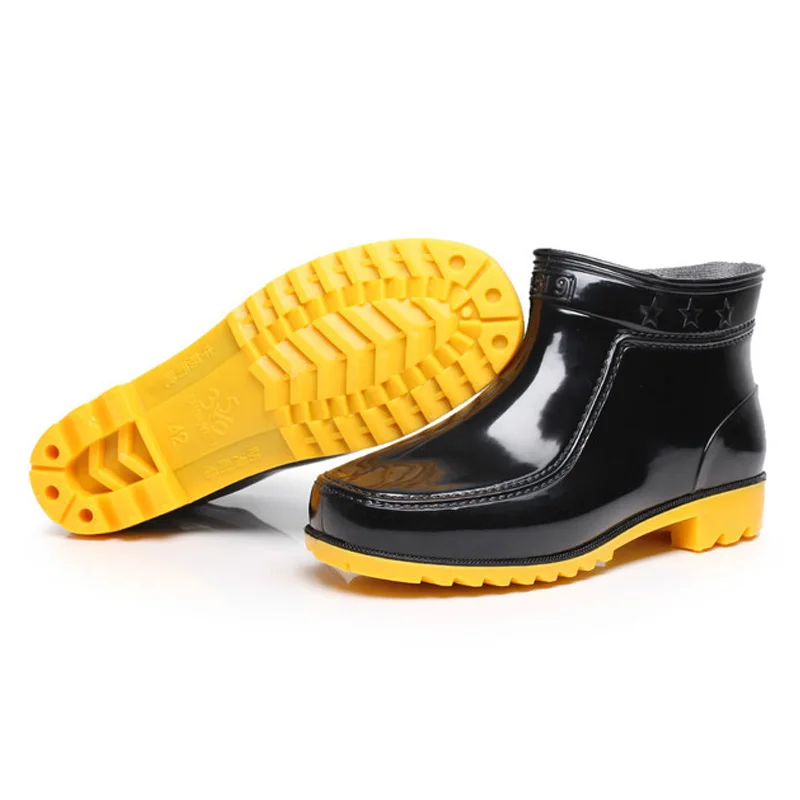 Сапоги Aleafalling мужские модные садовые на платформе до щиколотки