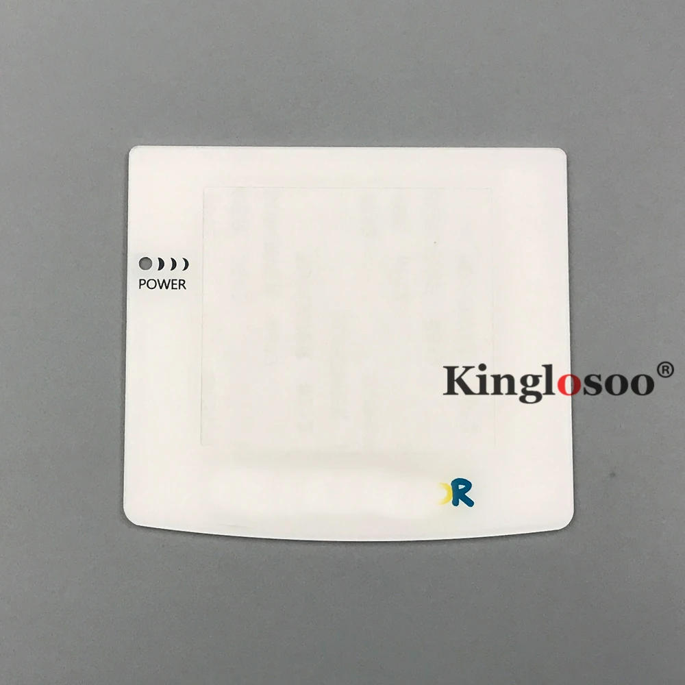 Белые стеклянные Экраны Замена объектива для Gameboy Classic GBC GB DMG GBA пластиковая