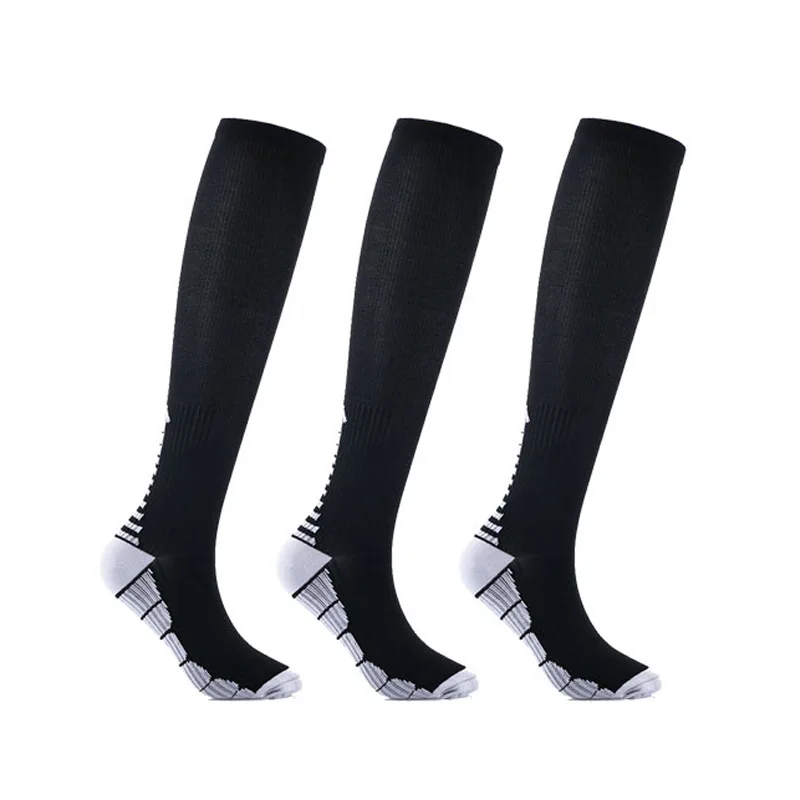

Multi-color Women Men Long Thigh High Socks Compression Stretch Socks Outdoor Party Funny Elastic Nursing Calf Socks Female