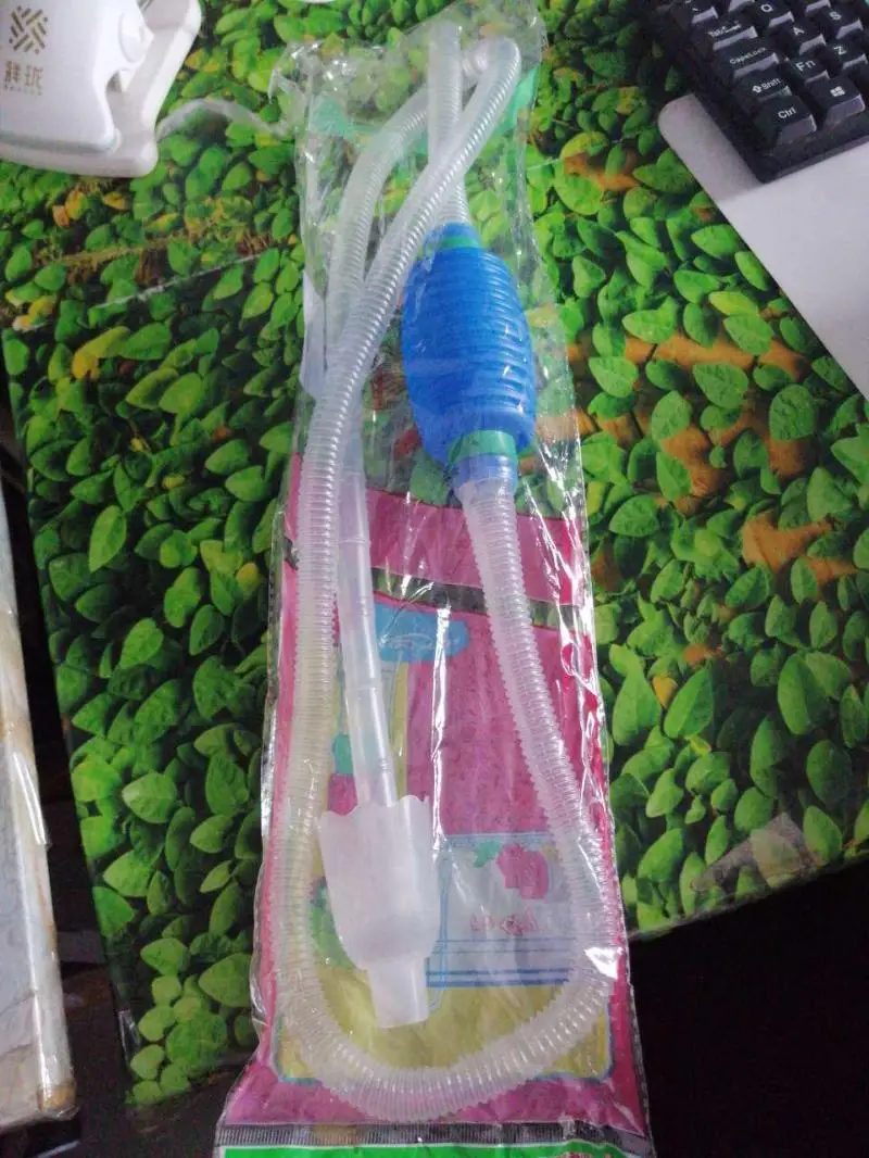 

Fish Tank Cleaner Aquarium Clean Vacuum Water Change Changer Siphon Pump With Filter Nozzle Air Siphon Pump Cleaning Simple