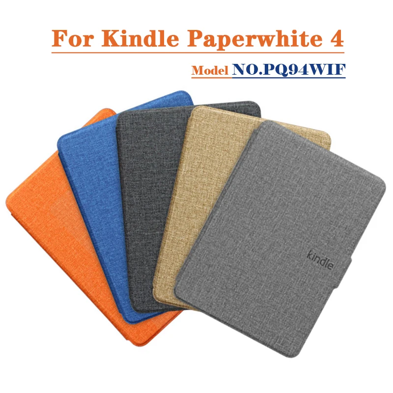 

2020 Magnetic Smart Cover Case For Amazon New Kindle Paperwhite 4 10th Generation 2018 Released Case Funda Auto Wake Sleep Shell