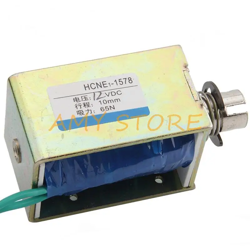 Электромагнитный привод, 12 В, 24 В, 10 мм, 6,5 кг