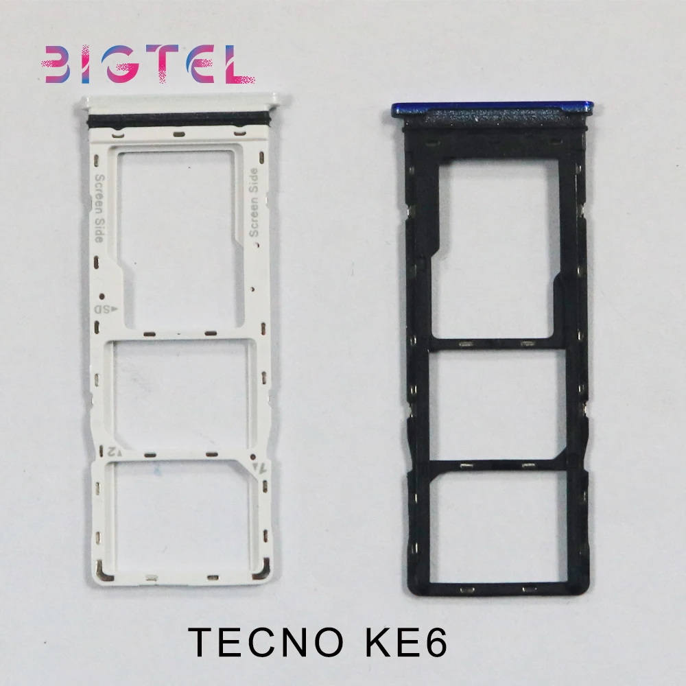 

100% Original For Tecno KE6 SIM SD Card Tray Slot Holder