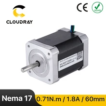 2 Phase Nema17 Stepper Motor 42mm 71Ncm 1.8A Stepper Motor 4-lead  Cable for 3D printer CNC Engraving Milling Machine
