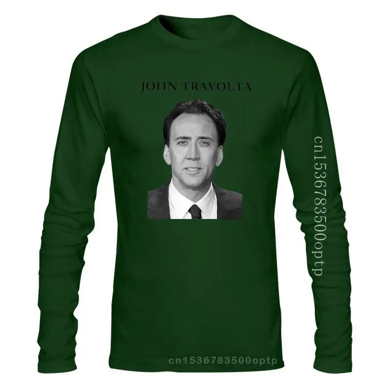 

New Nicolas Cage Face Off T Shirt Men's Women's Funny 2021 Cotton Tee S - 7xl Loose T-shirt