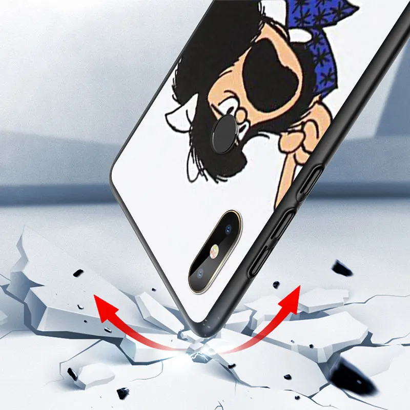 

For Xiaomi Mi 10T 10 9T 9SE 9 8 Pro Lite Ultra 5 Case Animated cute Mafalda For Xiaomi Mi Note 10 Pro Lite Phone Case