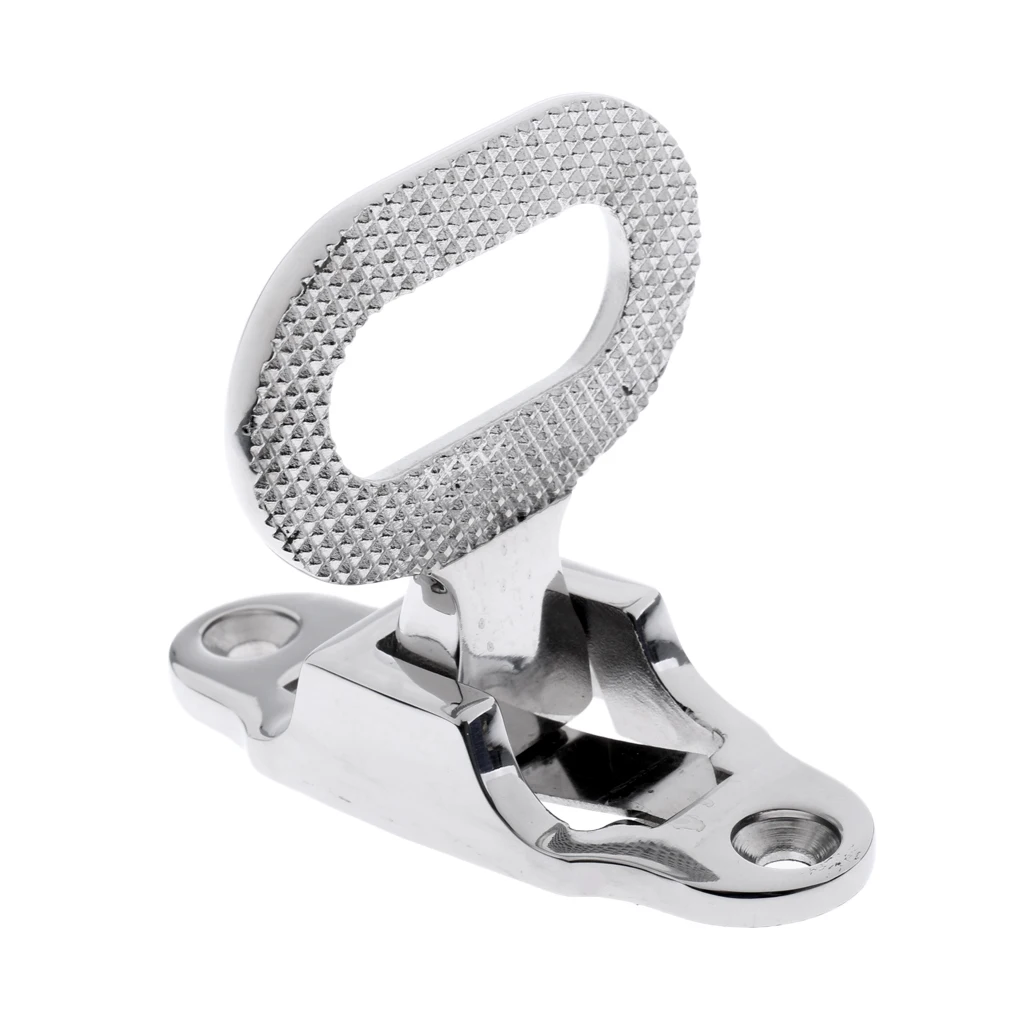 Полированная нержавеющая сталь 316 складной шаг мачты Лодка Караван с