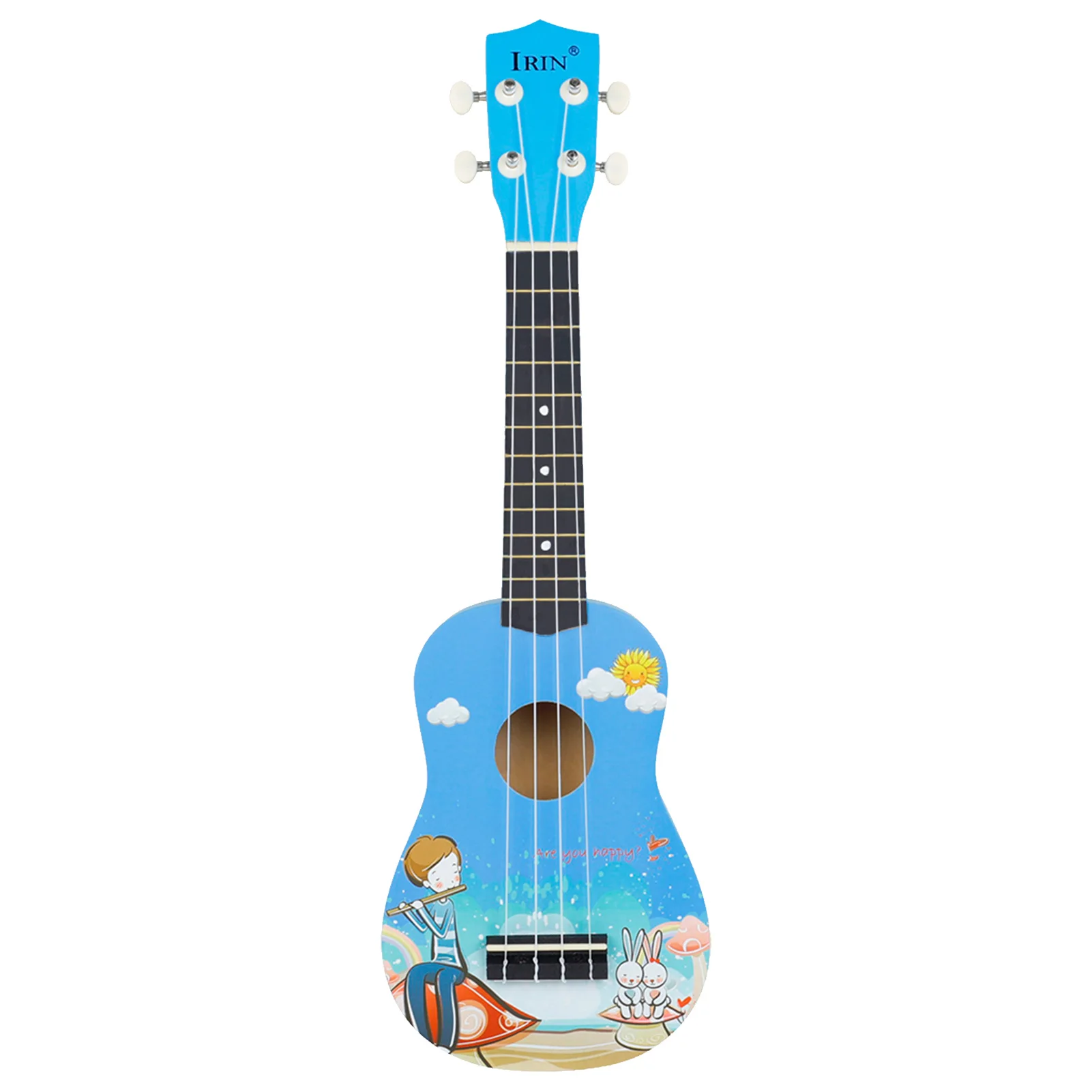 4 струнная Гавайская гитара 21 дюйм цвет в ассортименте|Укулеле| |