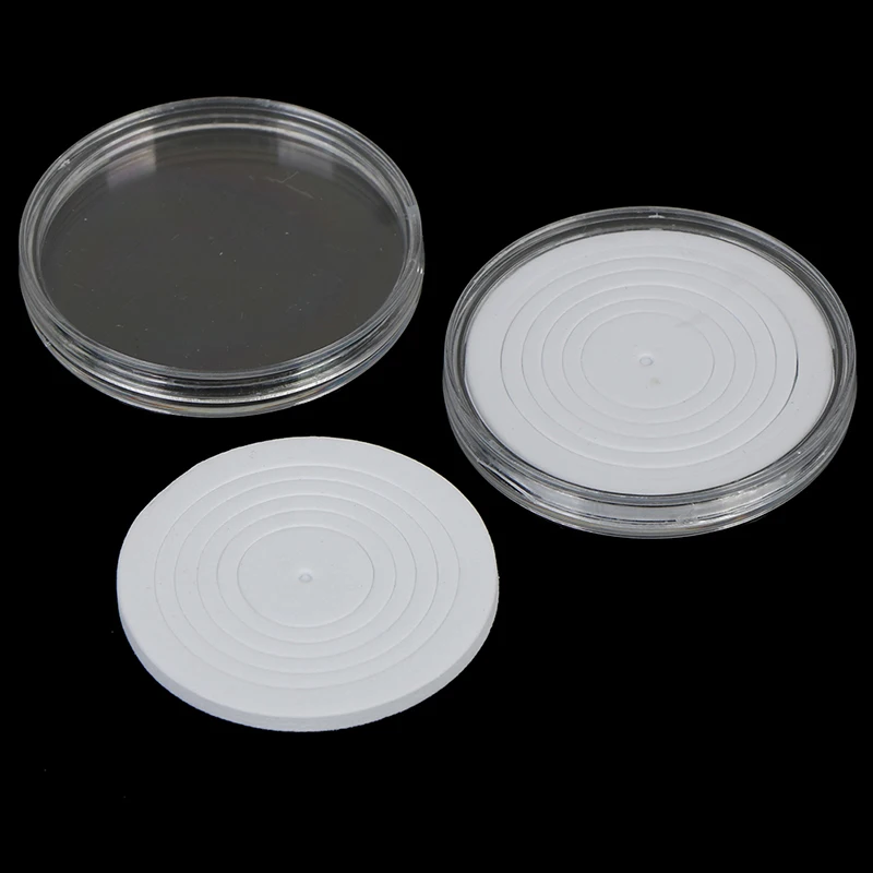 Пластиковый держатель для монет 16 36 мм чехол хранения в капсулах коробка с