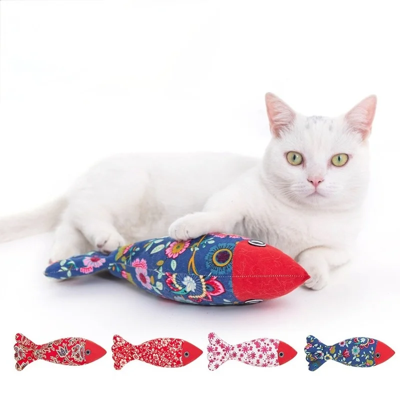 

2021 New Creative Catnip Funny Cat Toy Grinding Claws Bite Resistant Cat Mute Toy Cat Pillow Pet Supplies
