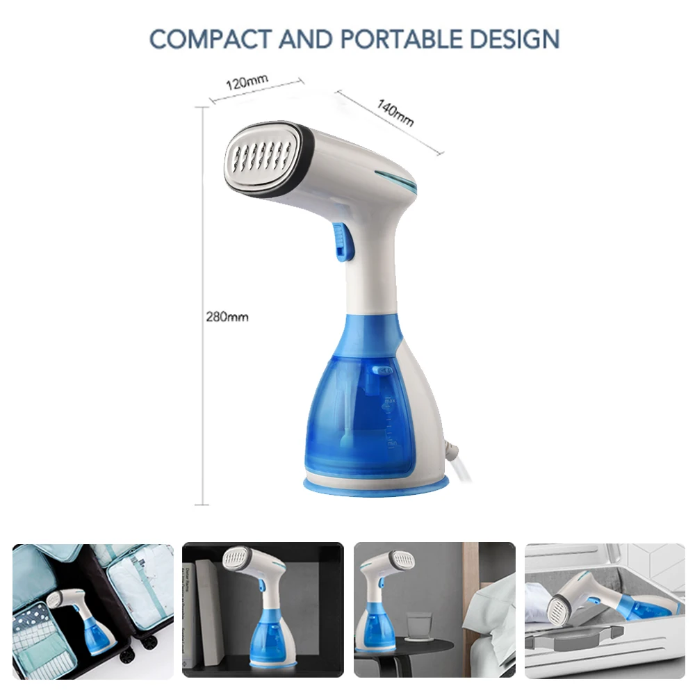 

Garment Steamer Household Appliances Vertical Steamer with Steam Irons Brushes Iron for Ironing Clothes for Home Facial Steamer