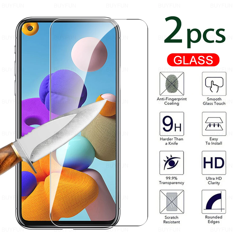 

screen protector For Samsung Galaxy A21s HD Scratch resistant front protective film For samung galaxi a21s a 21s tempered glass