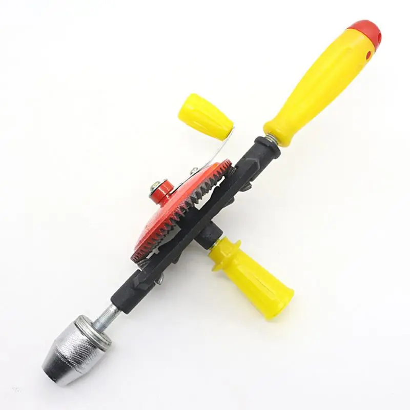 Ручная ручная дрель мощностью 3/8 дюйма мощный Быстрый деревообрабатывающий