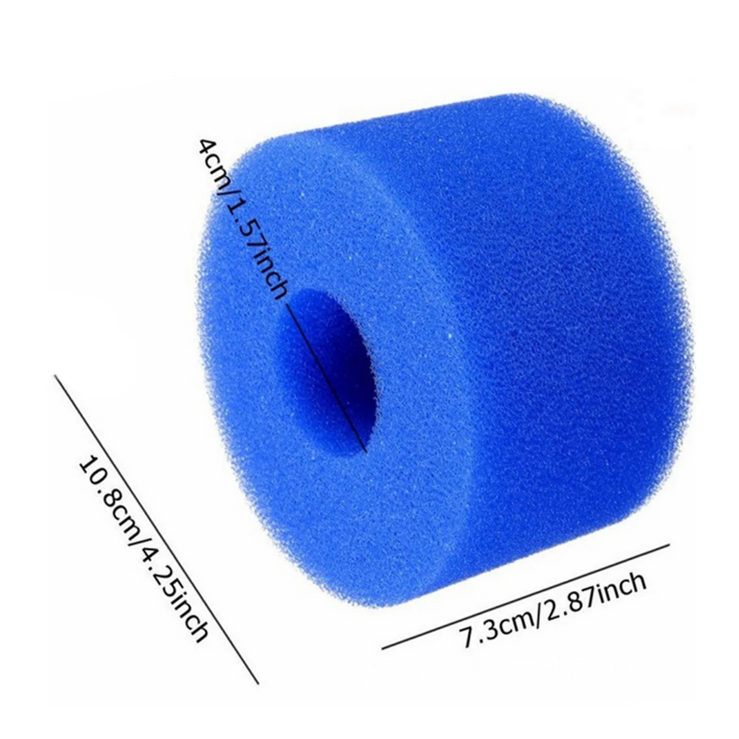 2 шт. многоразовый моющийся фильтр для бассейна из губчатого материала картридж