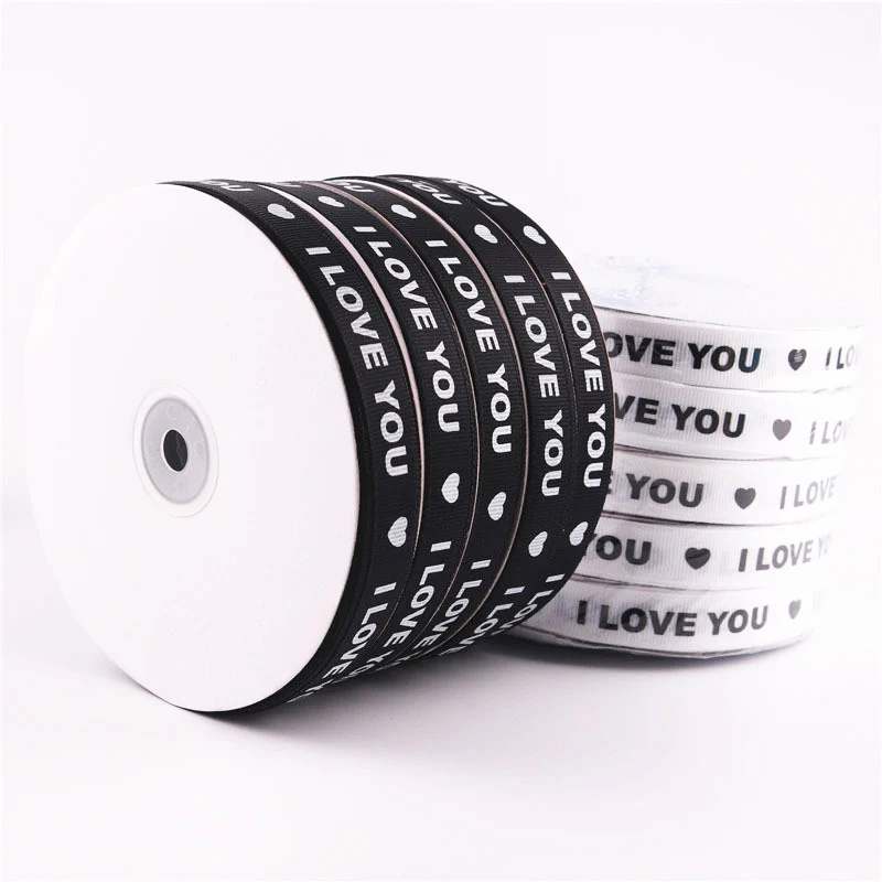 5 ярдов/фотоальбом с надписью love свадебные украшения ленты в рубчик сделай сам