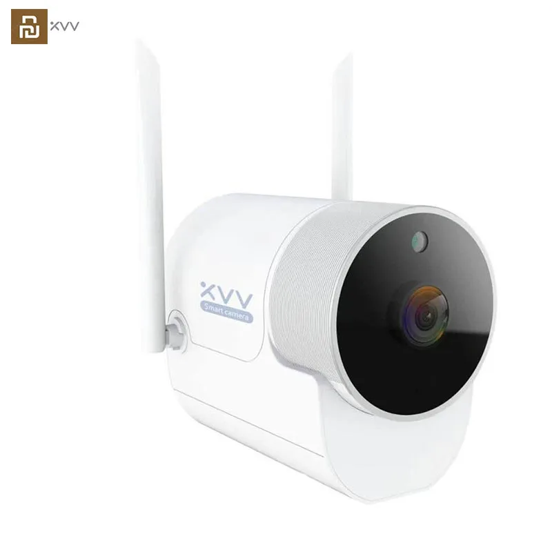 Внешняя камера Youpin Xiaovv mi c 360 IP 1080P 180 ° водонепроницаемая беспроводная Wi Fi
