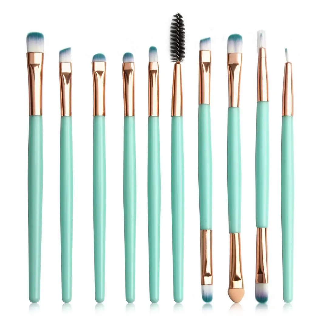 10 Pcs/Set Eye Makeup Shadow Eyebrow and Grooming Home Travel Set/Kit Brush Set 46g China | Красота и здоровье