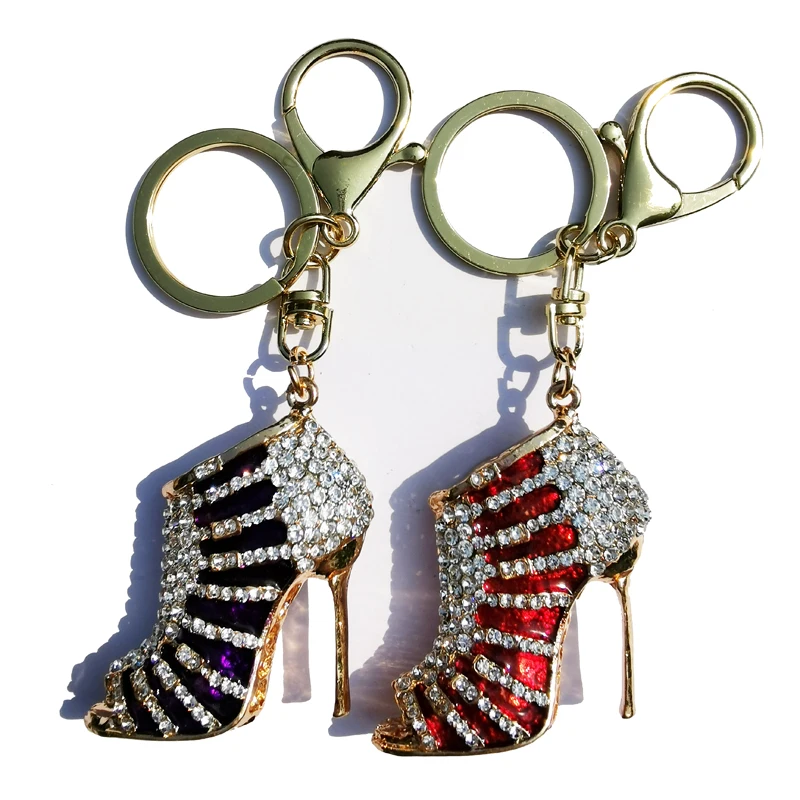 Цепочка для ключей на высоком каблуке в стиле обуви | Украшения и аксессуары