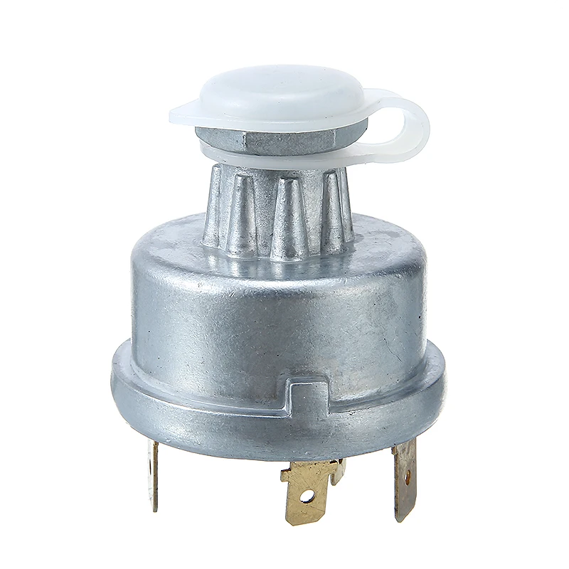 1 шт. 12 24 в автомобильный тракторный переключатель зажигания стартер с 2 ключами 4