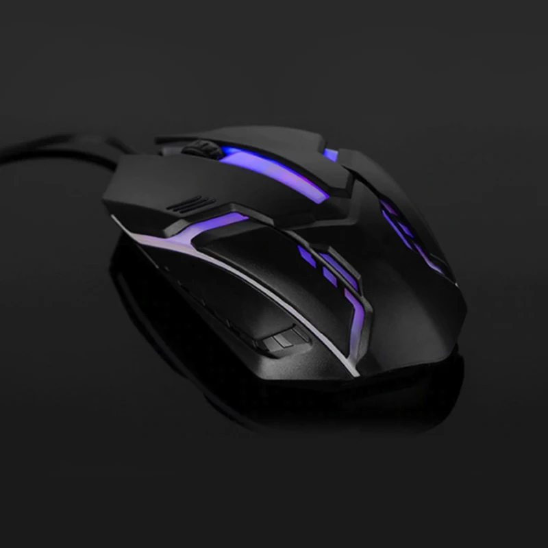 Wired Colorful Gaming Mouse 3200 DPI Program Professional-Grade Gamer Mice RGB USB Optical for Laptop Computer | Компьютеры и офис