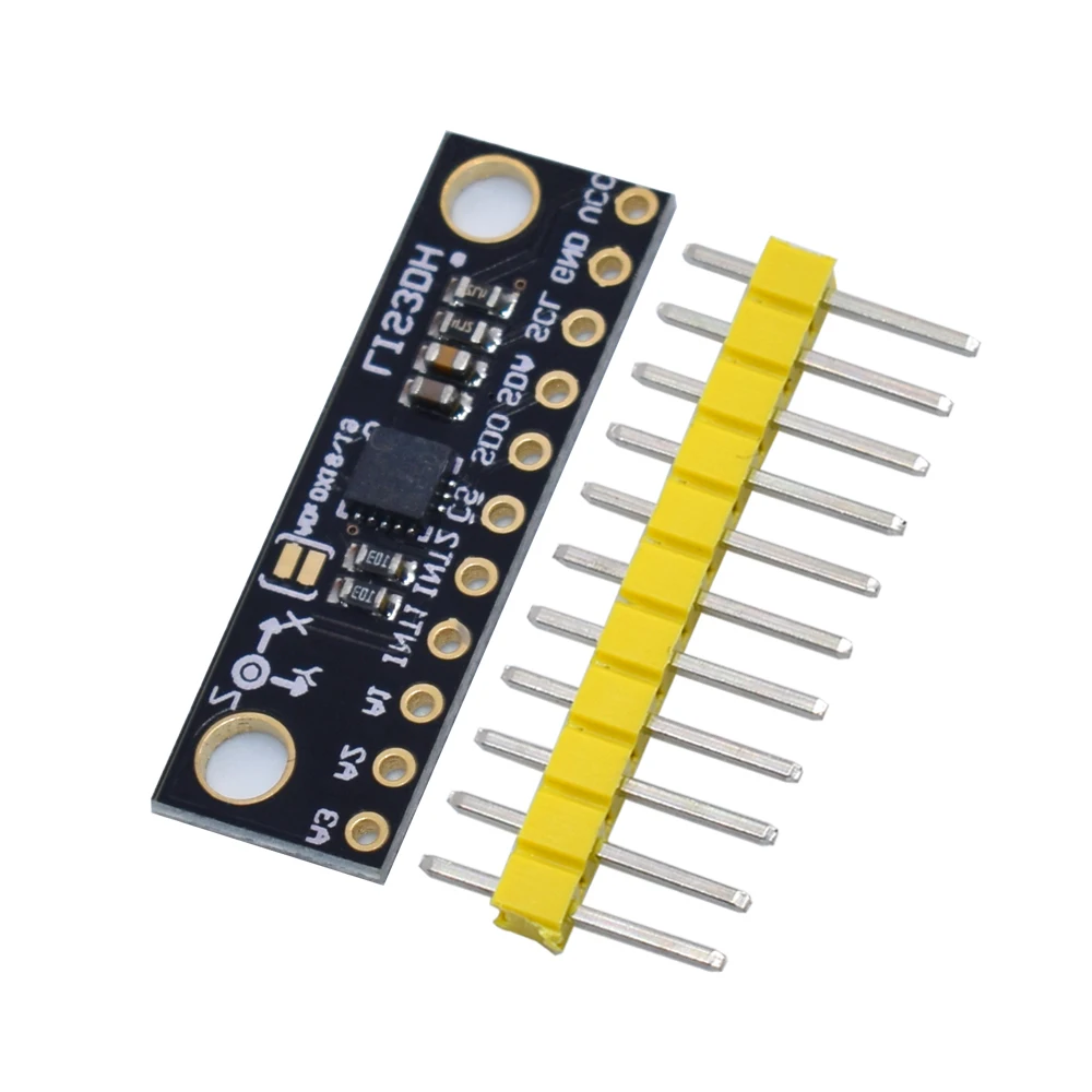 Треххосевой датчик температуры ускорения LIS3DH три конвертера модуль