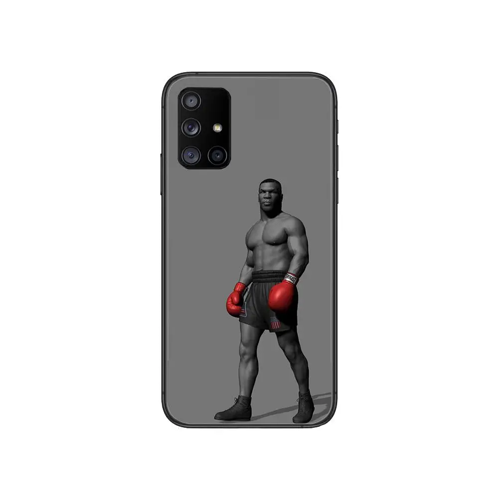 

Boxing king Mike Tyson Phone Case Hull For Samsung Galaxy A 50 51 20 71 70 40 30 10 80 E 5G S Black Shell Art Cell Cove