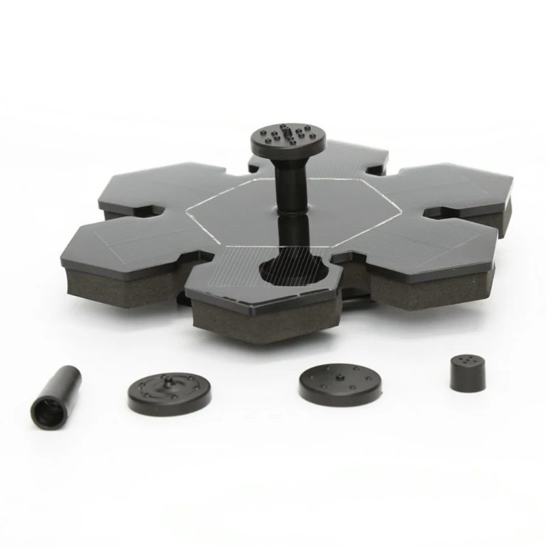 

Floating Solar Fountain Garden Water Pump180L/H Bird Bath Pond Decoration for Pool Fish Tank