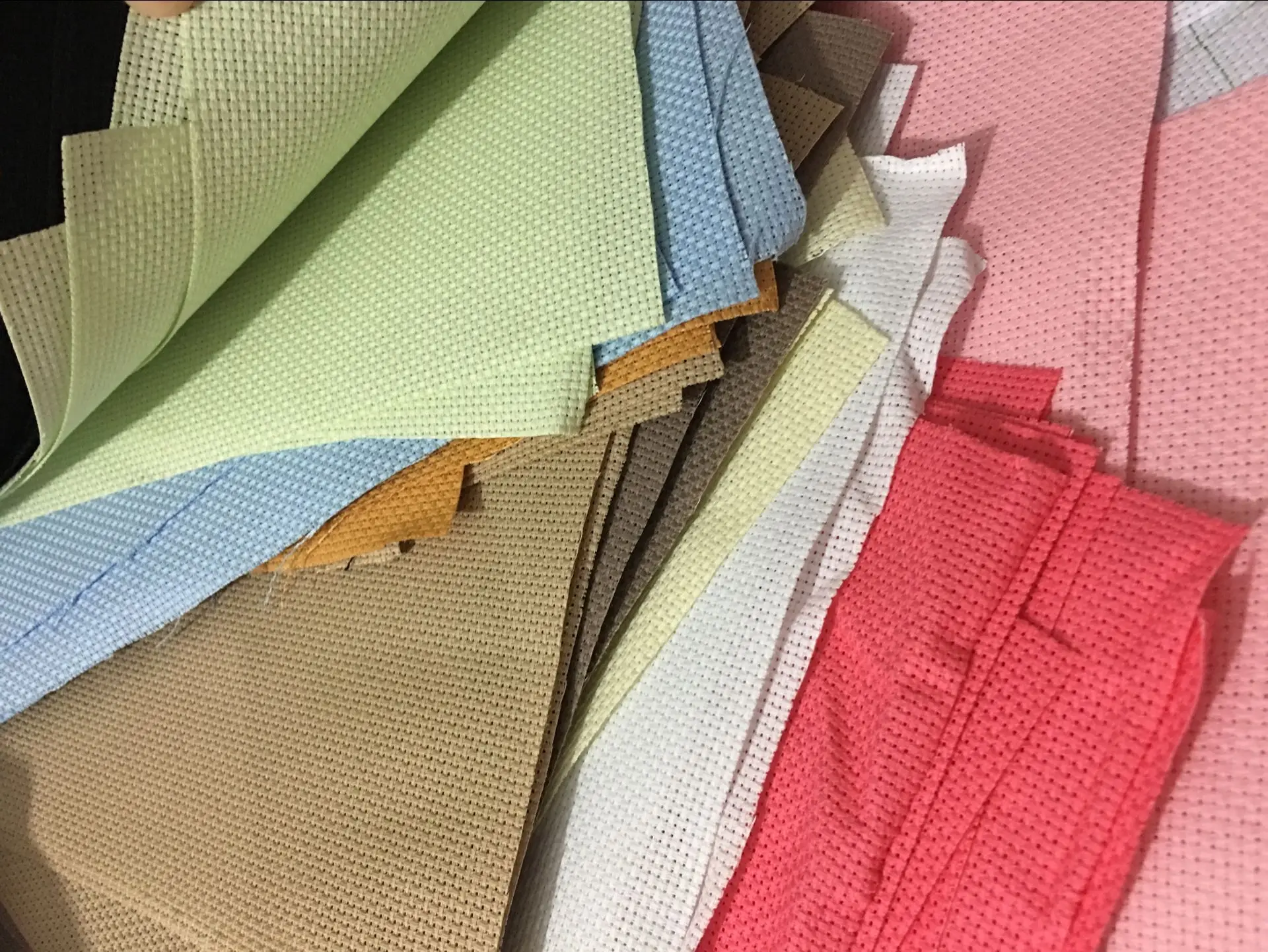 9 шт. oneroom различные размеры Исходный цвет 14 ткань для вышивки крестиком холст