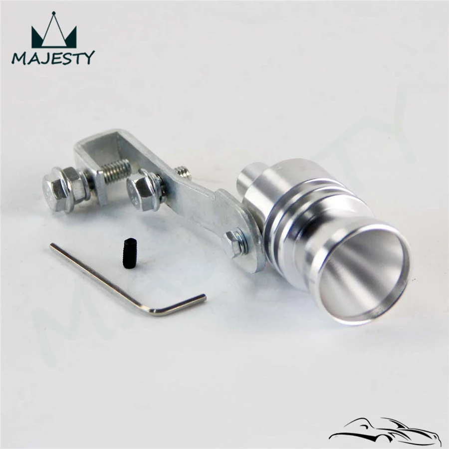 1X турбо звук поддельные Blowoff BOV симулятор глушитель трубы свисток L|Выхлопные