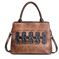 women genuine leather handbag large capacity female party shoulder bag women designer top handle bag high quality crossbody bag