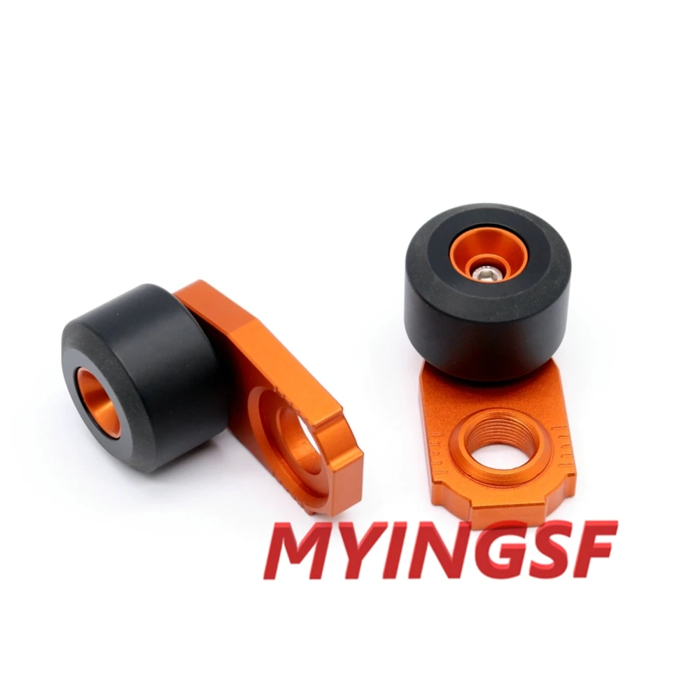 

Chain Adjuster Regulator Sliders For KTM EXC EXCF/G 525 520 500 450 400 350 380 300 250 200 125 Motorcycle Rear Wheel Protector