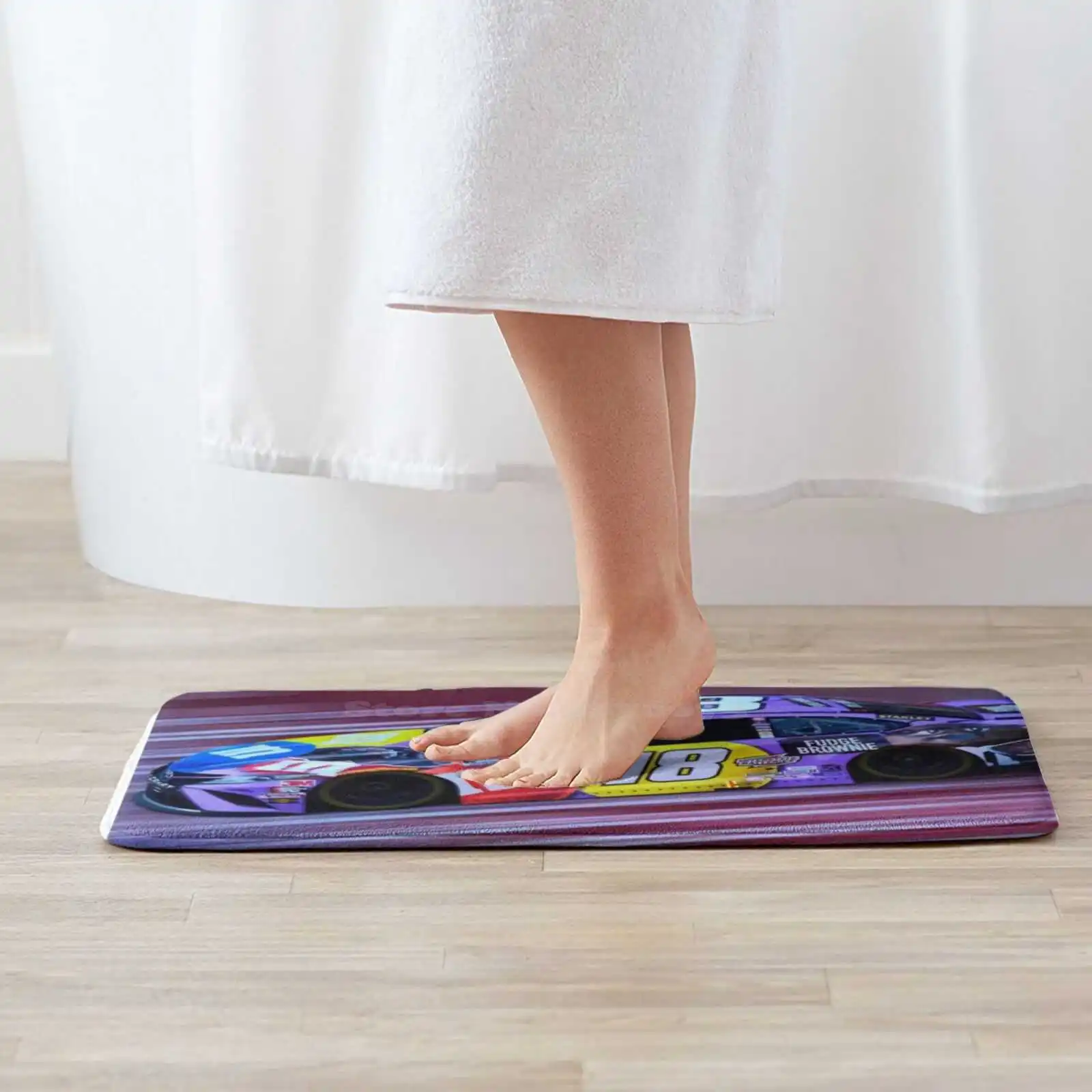 Racing 2020 Soft House Family Anti-Slip Mat Rug Carpet Stock Car Racecar Sports Daytona 500 Usa Oval | Дом и сад